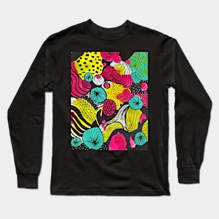 Pattern Long Sleeve T-Shirt